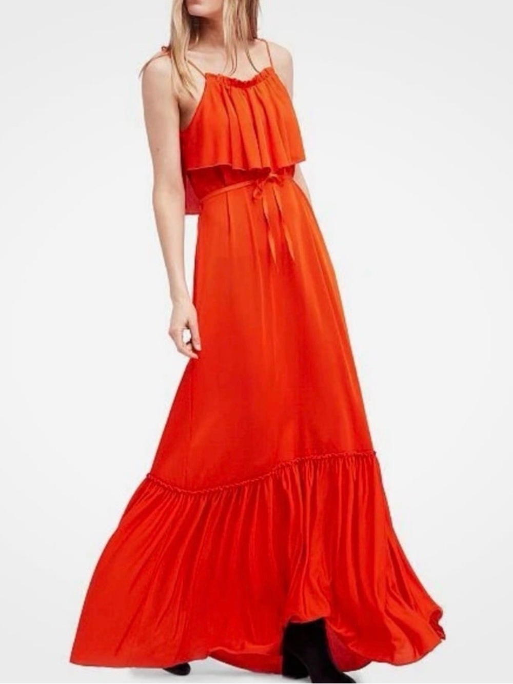 Free People Coco Popover Maxi Dress XS